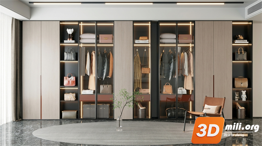 Wardrobe Skp Files 